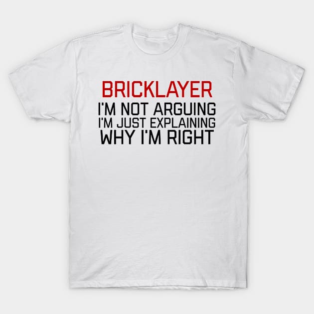 bricklayer T-Shirt by Design stars 5